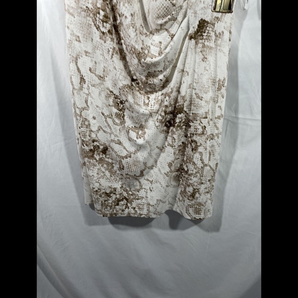 NWT Calvin Klein Ombre Python‎ Sheath Dress Porcelain Rose [PLUS 0X ] - Picture 7 of 12